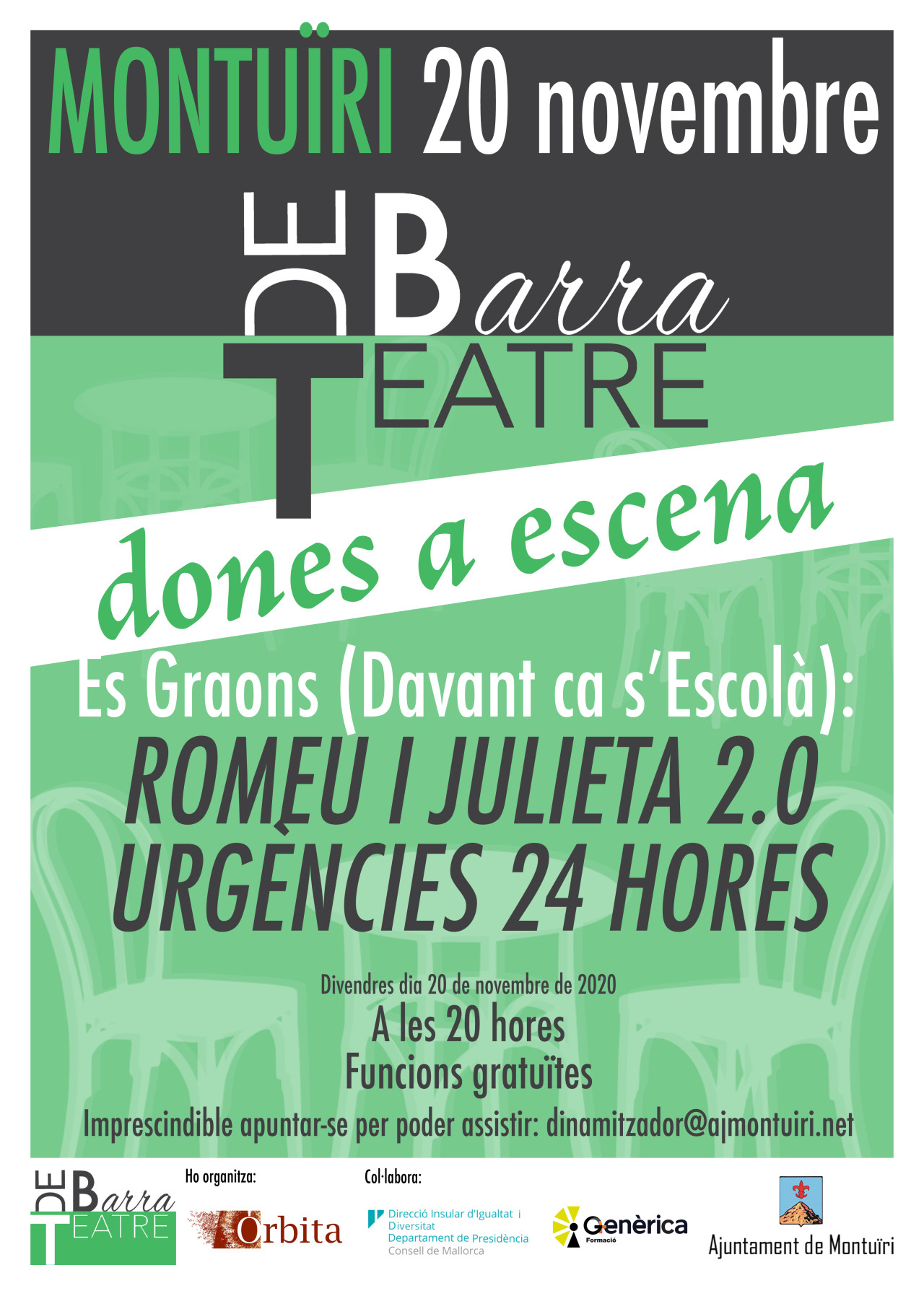 Teatre de barra "Dones a escena"