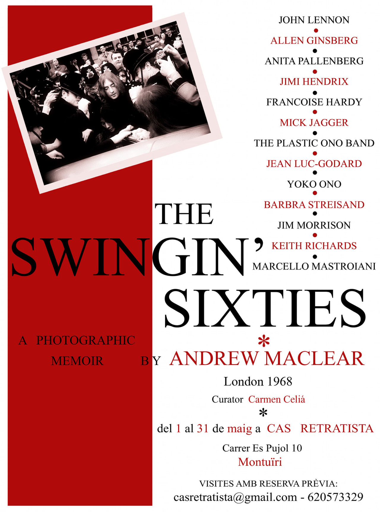 Exposició "The Swingin' Sixties"