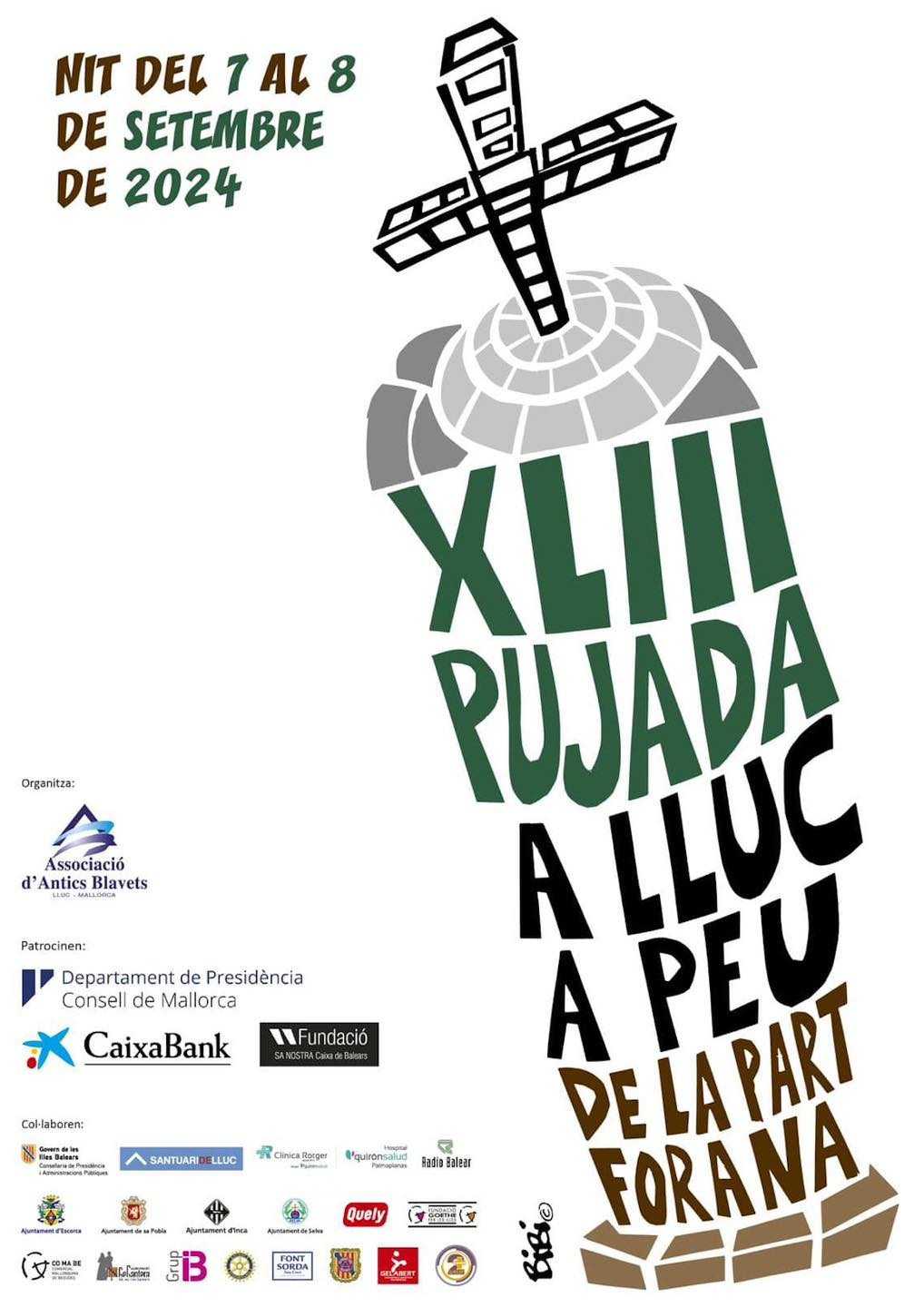 Pujada a Lluc a Peu