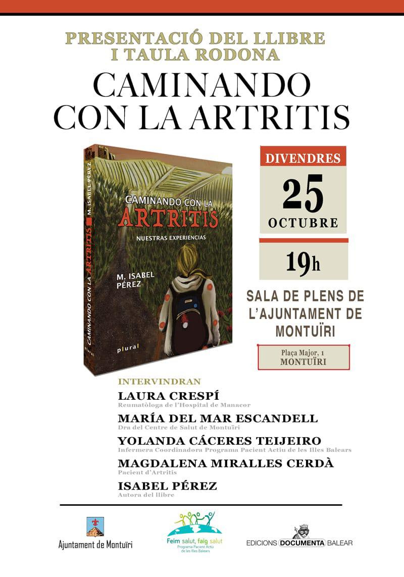 Taula rodona i presentació del llibre “Caminando con la artritis. Nuevas experiencias”
