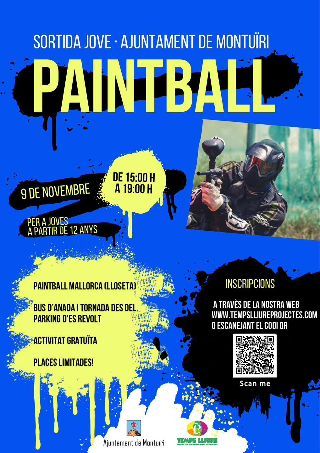 Sortida jove al Paintball de Lloseta