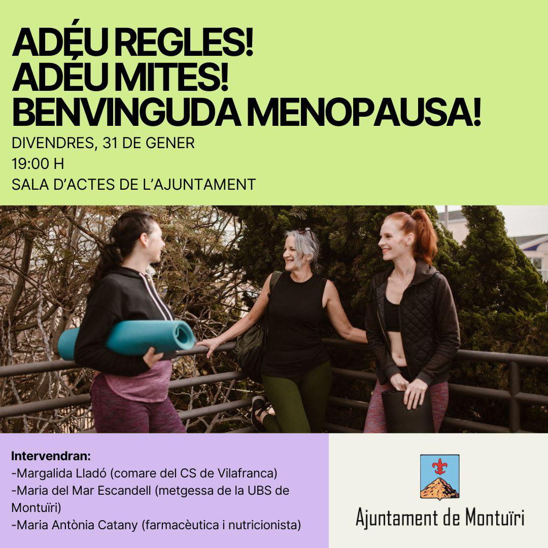 Xerrada sobre la menopausa