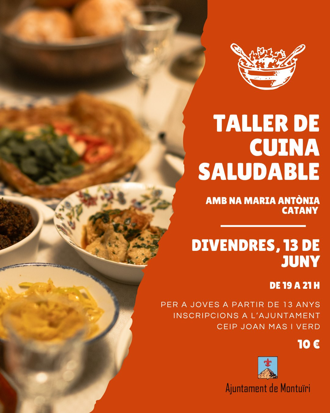 Taller de cuina saludable per a joves