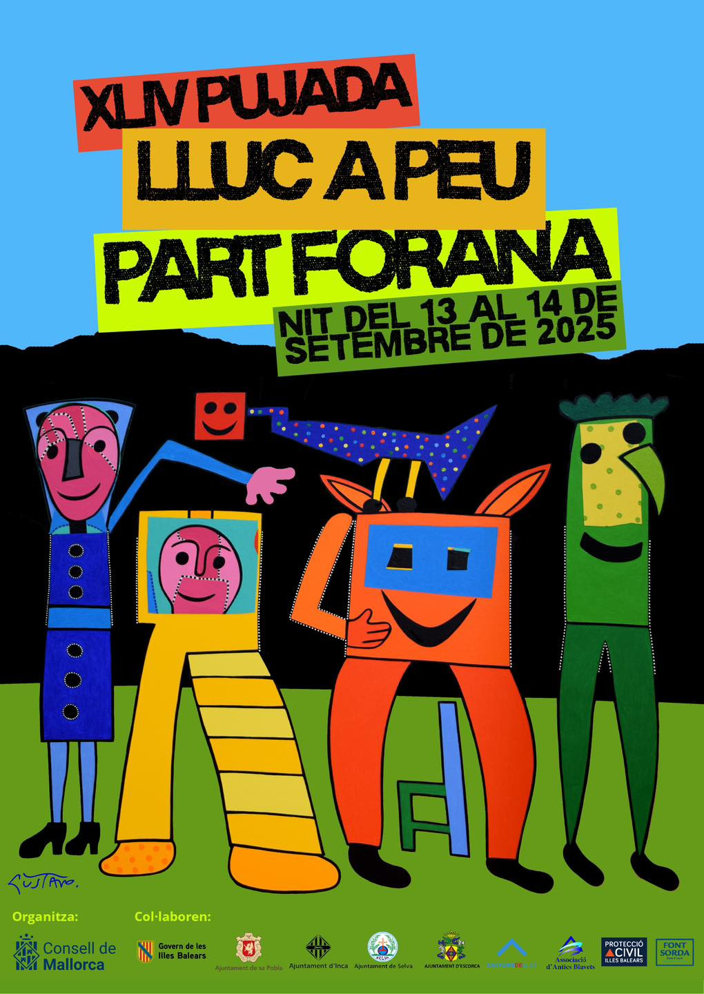 PUJADA A LLUC A PEU – PART FORANA 