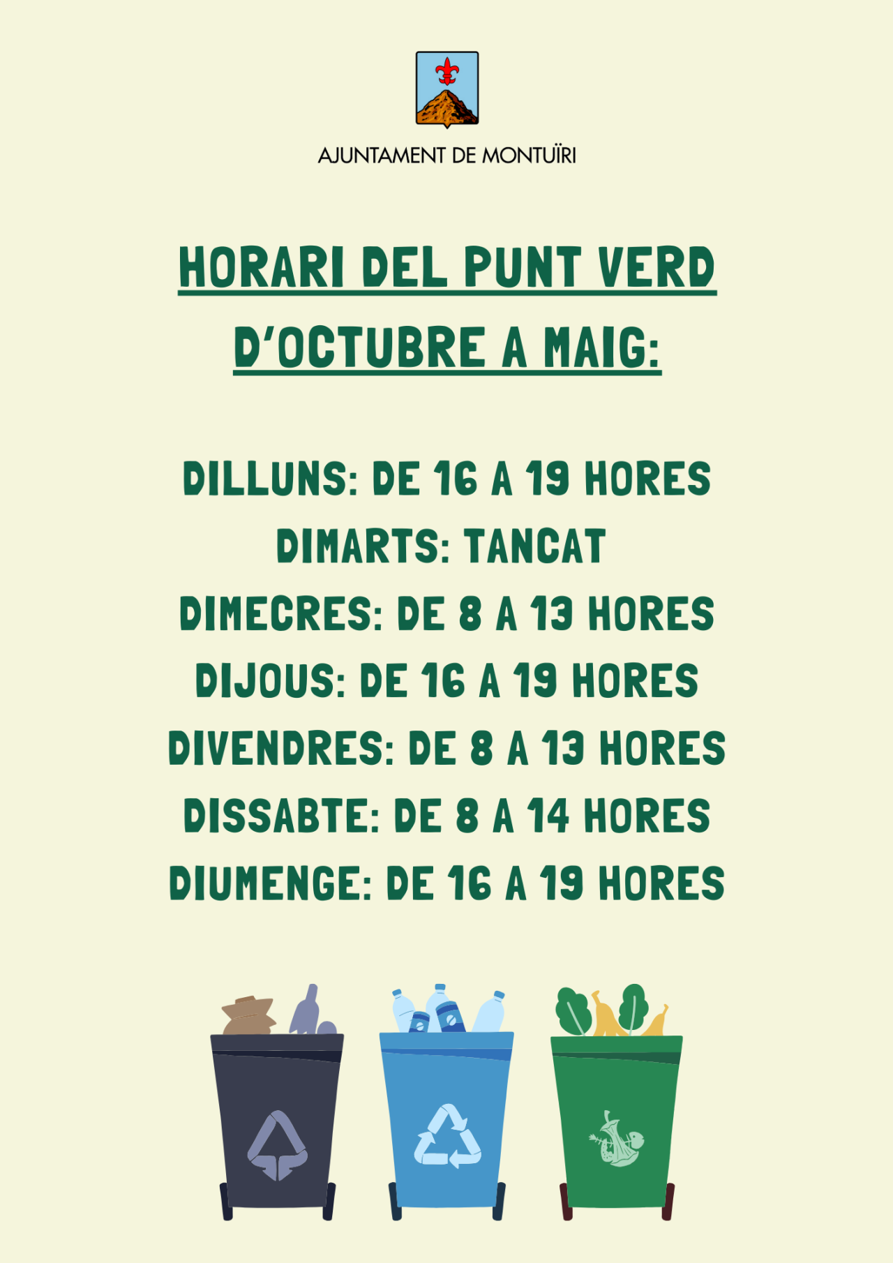 punt verd montuiri