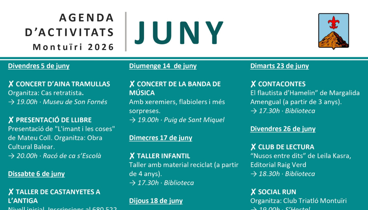 montuiri juny